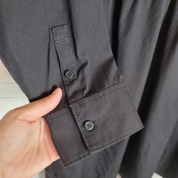 EVERLANE The Field Dress in Black, sz Medium - Picture 8 of 16